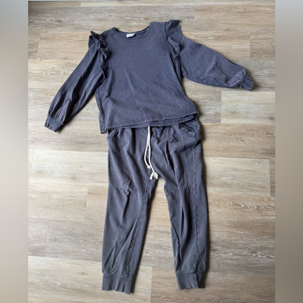 Universal Thread Sweat Set Gray/ Blue - image 1